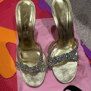 Nina shoes Elegant Gold Women's Sandals